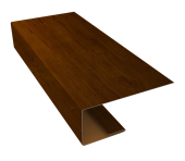 J-Профиль 18мм 0,4 Print Premium Golden Wood Intense FTC (3м) Центр Кровли