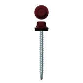 Саморез кровельный Daxmer 4,8х50 (150шт) сверло №1 RAL 3005 Центр Кровли