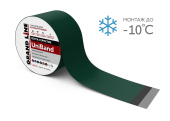 Лента герметизирующая Grand Line UniBand самоклеящаяся 3мх10см RAL 6005 зеленая Центр Кровли
