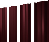 картинка Штакетник М-образный B с прямым резом Grand Line 0,4 PE RAL 3005 красное вино Центр Кровли Штакетник М-образный B с прямым резом Grand Line 0,4 PE RAL 3005 красное вино Центр Кровли