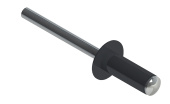 Заклёпка вытяжная Daxmer 4,8х12 RAL 7024 (500шт) нерж/нерж Центр Кровли