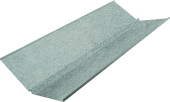 Планка ендовы нижней с компенсатором Grand Line 0,45 Zn (2м) Центр Кровли
