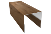 Планка П-образная заборная 20 0,45 Print Premium Pine Wood Fresh (2,5м) Центр Кровли