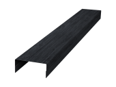 Крышка 30х15 жалюзи Texas 0,45 Print Premium Grey Wood TwinColor (2,5м) Центр Кровли