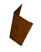 Нащельник (для калиток и ворот) 25х35 жалюзи Milan, Tokyo, Palermo 0,45 Print-double Premium Golden Wood Intense F (L2,5) Центр Кровли