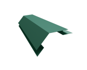 Угол внешний сложный 75х75 135 градусов 0,45 PE-Double с пленкой RAL 6005 зеленый мох (2м) Центр Кровли