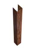 Стойка жалюзи Texas для монтажа без крепежного вкладыша 0,45 Print-double Premium Golden Wood Intense F (1,8м) Центр Кровли