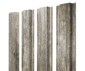 Штакетник Прямоугольный с прямым резом 0,45 Print Elite Nordic Wood TwinColor Центр Кровли