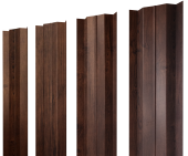 Штакетник М-образный В с прямым резом 0,45 Print Premium Cherry Wood Fresh TwinColor Центр Кровли