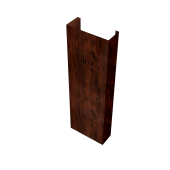 Полустолб для С21 0,45 Print Elite с пленкой Cherry Wood TwinColor (L2,5) Центр Кровли