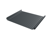 Кликфальц Pro Gofr Grand Line 0,45 Drap ST с пленкой на замках RAL 7016 антрацитово-серый Центр Кровли