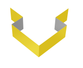 Угол внешний симметричный фибросайдинга 0,45 PE с пленкой RAL 1018 цинково-желтый (2м) Центр Кровли