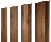 Штакетник М-образный В с прямым резом 0,45 Print Premium Pine Wood Fresh Центр Кровли