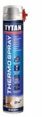 Теплоизоляция Tytan Professional THERMOSPRAY напыляемая полиуретановая профессиональная 870 мл Центр Кровли