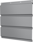 Софит металлический Классик v02 Grand Line без перфорации 0,45 PE с пленкой RAL 7004 сигнальный серый Центр Кровли