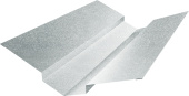 Планка ендовы верхней 88х43х43х88 Grand Line 0,45 Zn (3м) Центр Кровли