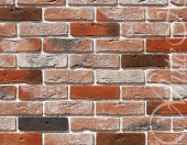 Рядовая плитка White Hills Design Лондон брик, 301-50 c расшивкой 1,2 см. Центр Кровли