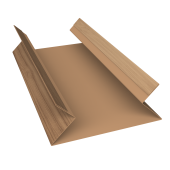 Планка угла внутреннего составная верхняя 0,45 Print Elite Honey Wood TwinColor (3м) Центр Кровли