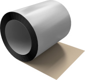 Отмотка Inside Grand Line с внутренним диаметром намотки 500мм 0,45 Drap TX с пленкой RAL 1015 светлая слоновая кость Центр Кровли