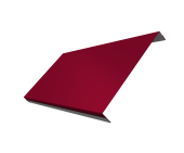 Ламель обратная 200 забора жалюзи Texas 0,45 PE с пленкой RAL 3003 рубиново-красный Центр Кровли