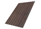 Профнастил С10A 0,45 Print Elite с пленкой White Wood TwinColor Центр Кровли
