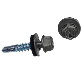 Саморез по металлу Daxmer 5,5х25 RAL 9006 (250) сверло №3 Центр Кровли