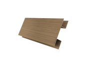 Планка H-образная стыковочная сложная 0,45 Print Elite Honey Wood TwinColor (2м) Центр Кровли