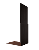 Планка приемная оконная 0,45 Print Elite Coffee Wood TwinColor (3м) Центр Кровли