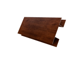Планка H-образная Экобрус 0,45 Print Premium Cherry Wood Fresh TwinColor (2м) Центр Кровли