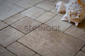 Плитка тротуарная Steingot Colormix Бавария высота 60мм Травертин частичный прокрас Центр Кровли