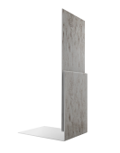 Планка приемная оконная 0,45 Print Elite Snow Wood TwinColor (3м) Центр Кровли