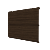 ЭкоБрус new 0,45 Print Elite с пленкой Coffee Wood TwinColor Центр Кровли