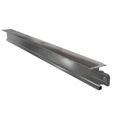 Т-профиль 24х26х600 Премиум серебристый металлик Центр Кровли