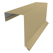 картинка Планка торцевая кровельная фальц 65х97 0,4 PE с пленкой RAL 1014 слоновая кость (3м) Центр Кровли Планка торцевая кровельная фальц 65х97 0,4 PE с пленкой RAL 1014 слоновая кость (3м) Центр Кровли