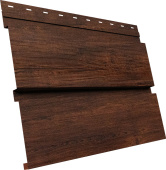 Квадро Брус 3D в02 Grand Line 0,45 Принт Премиум Бразильская вишня темная Фреш TwinColor Центр Кровли