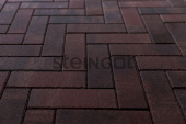Плитка тротуарная Steingot Colormix Паркет 240х80х60мм Эмбер частичный прокрас Центр Кровли
