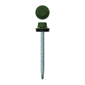 Саморез кровельный 4,8х50 (150шт) сверло №1 RAL 6020 Центр Кровли