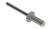Заклёпка вытяжная Daxmer 4,0х10 RAL 7044 (750шт) нерж/нерж Центр Кровли