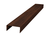 Крышка 30х15 жалюзи Texas 0,45 Print Premium Cherry Wood Dark FTC (2м) Центр Кровли