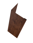 Нащельник (для калиток и ворот) 25х35 жалюзи Milan, Tokyo, Palermo 0,45 Print-Double Premium Cherry Wood Fresh (L2,5) Центр Кровли