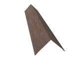 Угол внешний 110х110 0,45 Print Elite White Wood TwinColor (3м) Центр Кровли