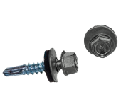 Саморез по металлу Daxmer 5,5х25 (250шт) сверло №3 RAL 7035 Центр Кровли