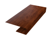 J-Профиль 12мм 0,45 Print-Double Premium Cherry Wood Fresh (3м) Центр Кровли