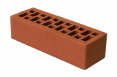 Кирпич обл Braer красный 0,9 гладкий 250х85х88 М150 Центр Кровли