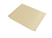 Кликфальц Double Pro Grand Line 0,45 Drap TX с пленкой на замках RAL 1015 светлая слоновая кость Центр Кровли