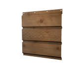 Софит металлический центральная перфорация 0,45 Print Premium с пленкой Pine Wood Fresh Центр Кровли