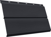 картинка ЭкоБрус новый 3D Grand Line 0,5 Полидэкстер TwinColor с пленкой RAL 7024 мокрый асфальт Центр Кровли ЭкоБрус новый 3D Grand Line 0,5 Полидэкстер TwinColor с пленкой RAL 7024 мокрый асфальт Центр Кровли