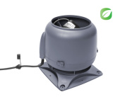 Вентилятор Vilpe Eco110S с основанием серый Центр Кровли