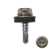 Саморез по металлу Daxmer 5,5х19 (250шт) сверло №3 RAL 1035 Центр Кровли