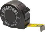 Рулетка KRAFTOOL MG-Kraft 5м/19мм ударопрочная профессиональная в металлическом корпусе (34129-05-19) Центр Кровли